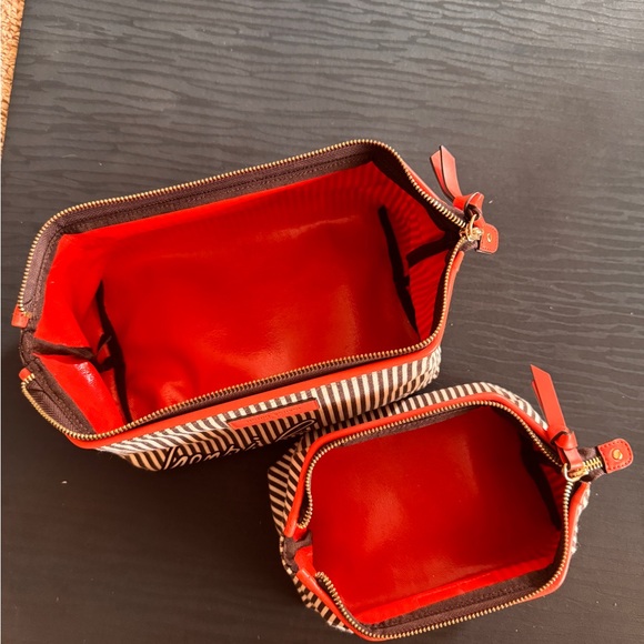 Henri Bendel Striped Canvas Dopp Kit Set - Picture 7 of 9